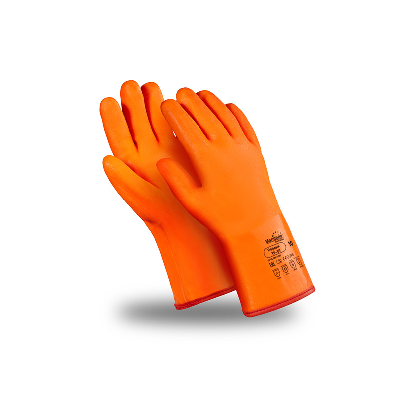 Перчатки Manipula Specialist® Нордик (джерси+пенополиуретан+ПВХ), TP-07/WG-786