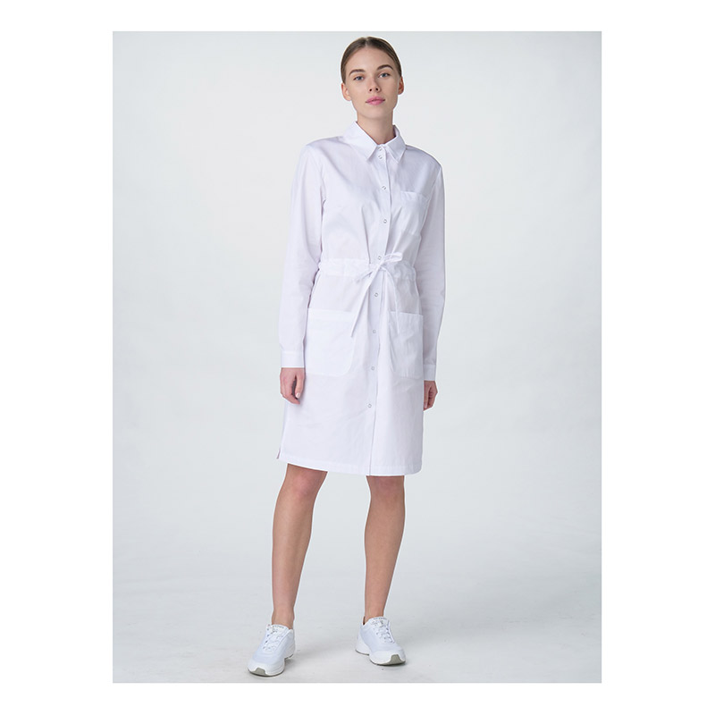 Халат женский Сансара-001 (тк.Смесовая,160) MedLine, белый