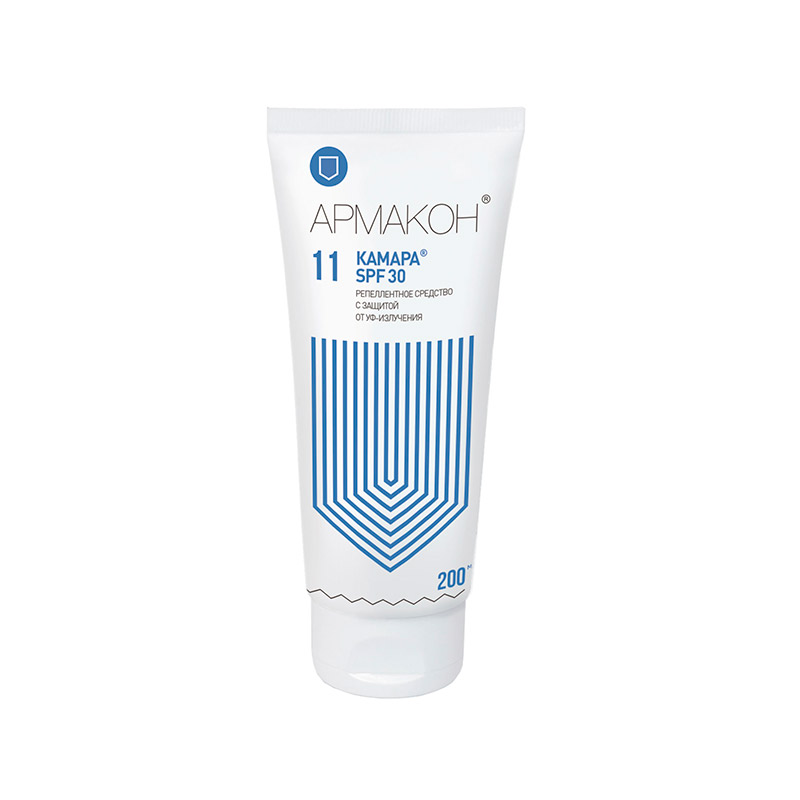 Крем защитный АРМАКОН™ КАМАРА SPF 30 репеллент с защитой от УФ – излучения 200 мл, 1210