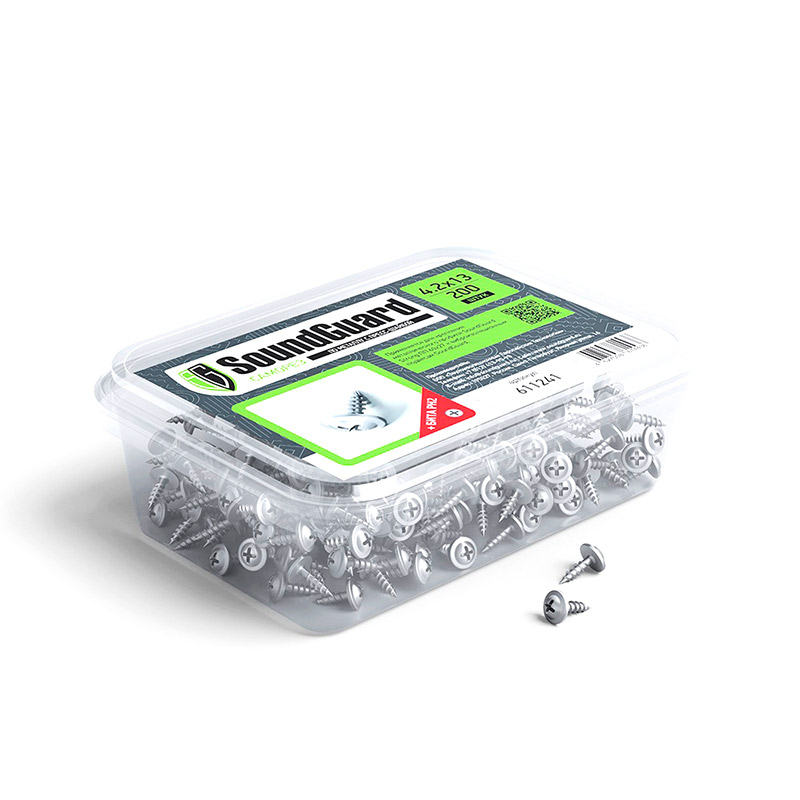 Саморезы SoundGuard 4,2х13 (200 штук)