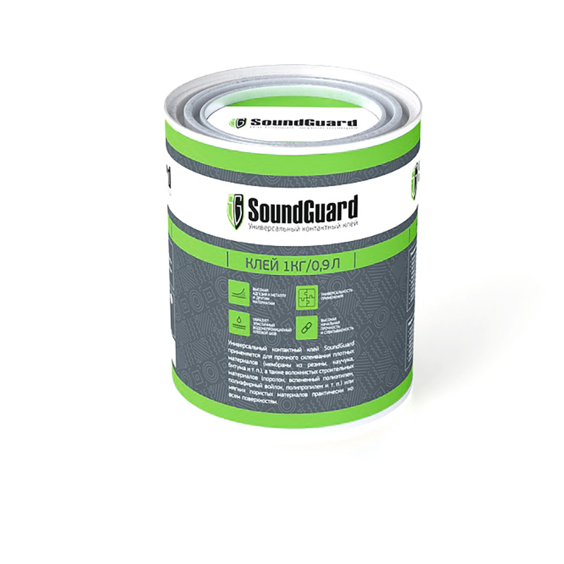 Универсальный контактный клей SoundGuard 1 кг