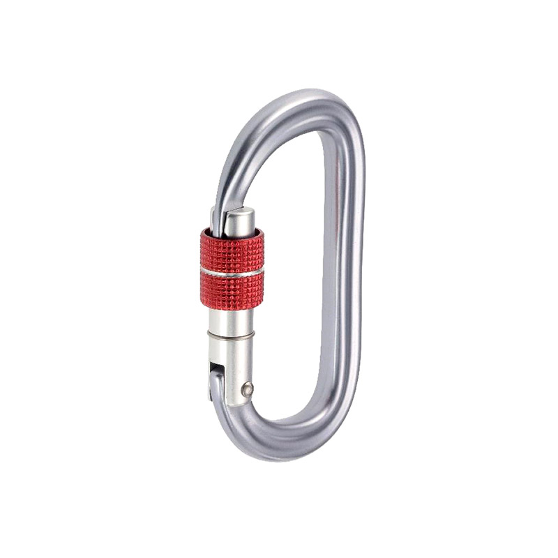 Овальный карабин c завинчивающейся муфтой OVAL XL LOCK