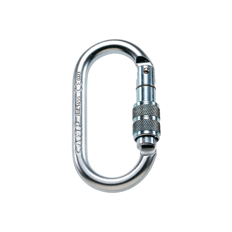 Карабин стальной OVAL PRO LOCK