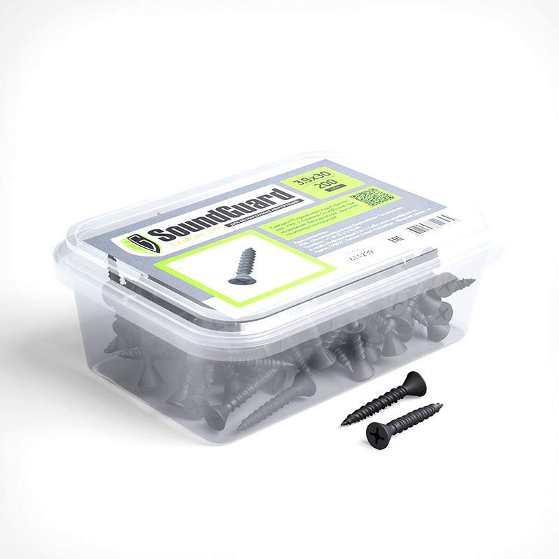 Саморезы SoundGuard ГП 3,9х30 (200 штук)
