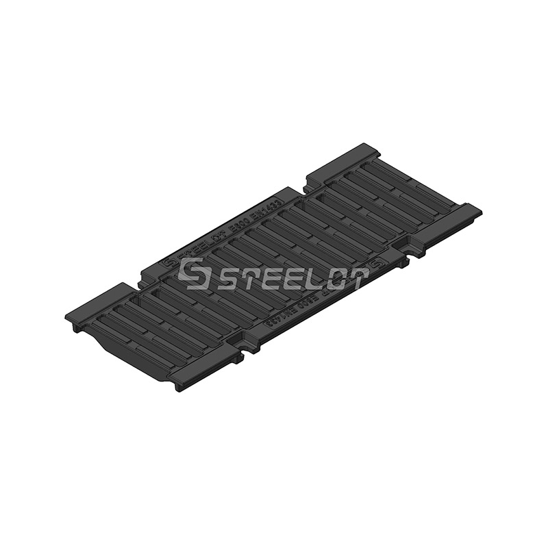 Решетка чугунная щелевая SteePro DN 150, E600 198х500