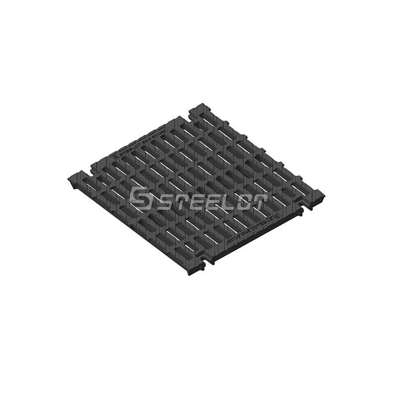 Решетка чугунная щелевая SteePro DN 500, кл. E600 ВЧ-50