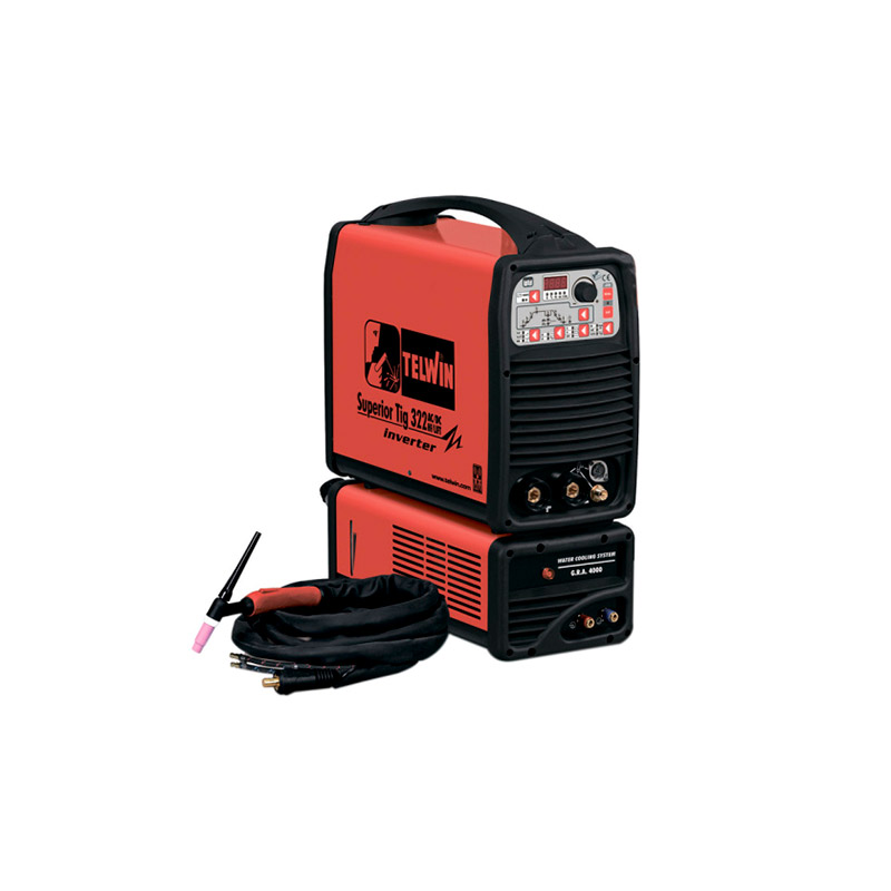 Установка аргонодуговая TELWIN SUPERIOR TIG 322 AC/DC HF/LIFT AQUA (380 В)