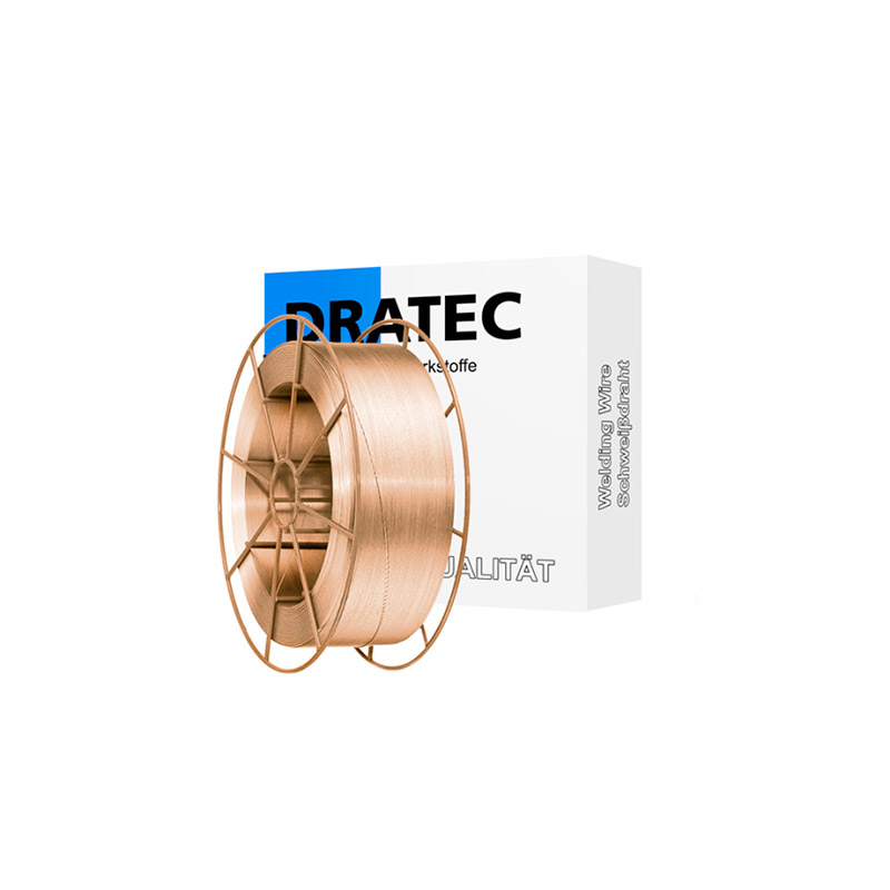 Проволока медная DRATEC DT-CuSi3 ф 0,8 мм (кассета 15 кг)