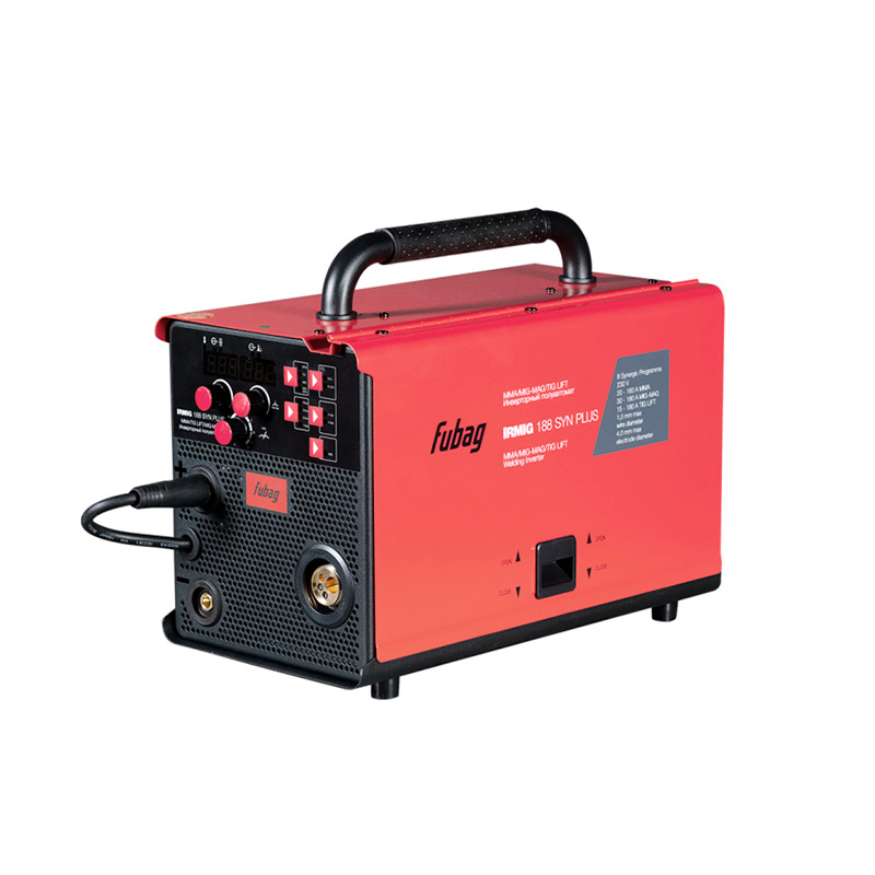 Сварочный полуавтомат FUBAG IRMIG 188 SYN PLUS (220 В, горелка 3 м)