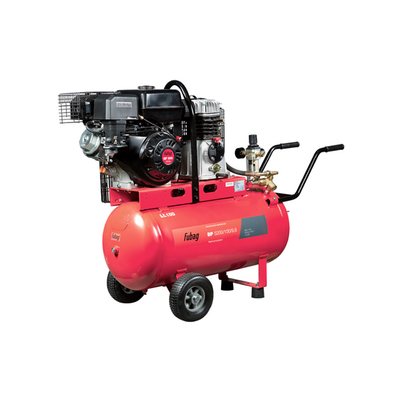 Поршневой компрессор BP 5200/100/9.8 (бензиновый), FUBAG