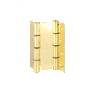 CODE 87 LO 155-30 Дверная петля барная пружинная двуст. ALDEGHI 155x30 полированная латунь