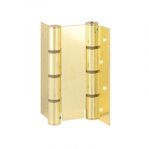 CODE 87 LO 155-40 Дверная петля барная пружинная двуст. ALDEGHI 155x40 полированная латунь