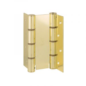 CODE 87 LO 155-50 Дверная петля барная пружинная двуст. ALDEGHI 155x50 полированная латунь