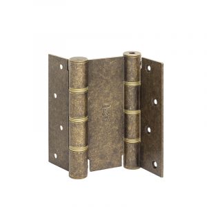 CODE 87 OA 155-30 Дверная петля барная пружинная двуст. ALDEGHI 155x30 античная бронза