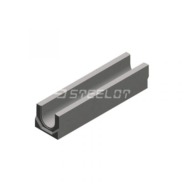 Лоток водоотводный бетонный SteePlus M DN150 H220, С250
