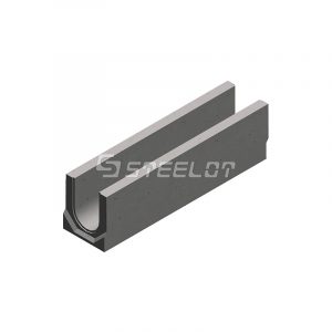 Лоток водоотводный бетонный SteePlus M DN150 H280,С250