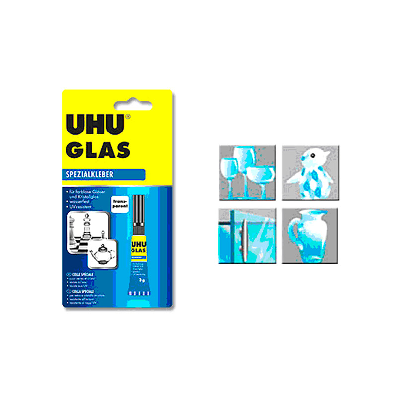 Клей для стекла UHU Glas