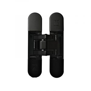 KUBICA K8060 ATOMIKA SLIM DXSX, NO петля скрытая универсальная ЧЕРНЫЙ (60 kg)