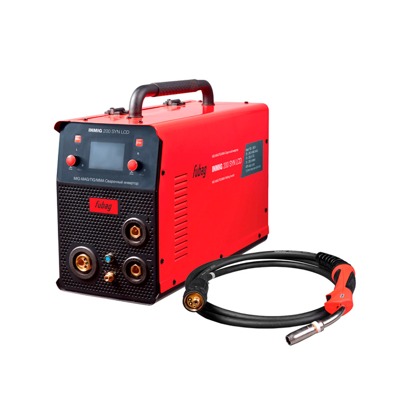 Сварочный полуавтомат FUBAG INMIG 200 SYN LCD (220 В)