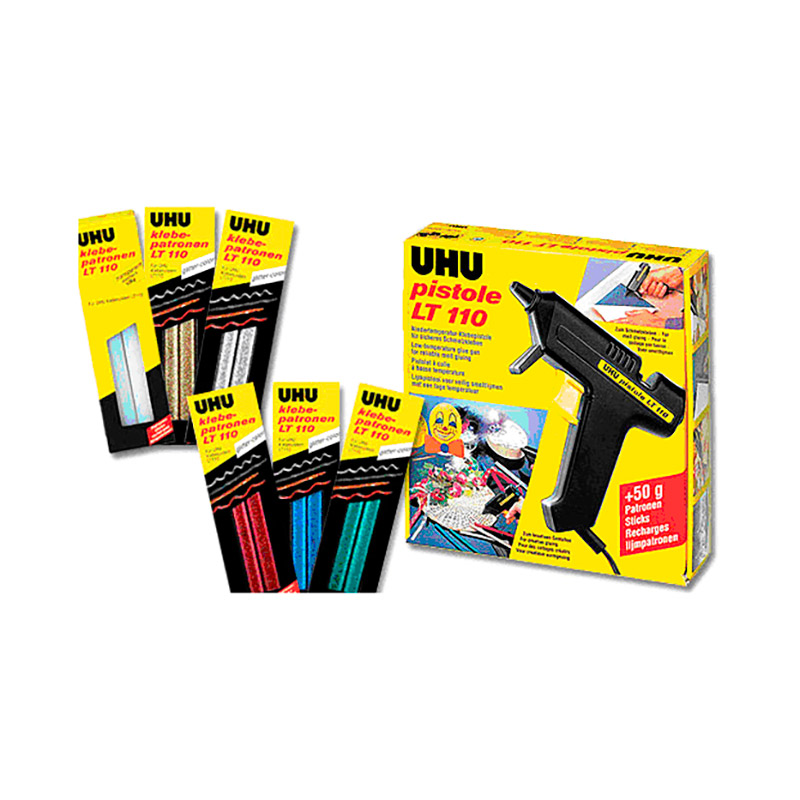 Низкотемпературные клеевые пистолеты (термопистолеты) UHU LT 110
