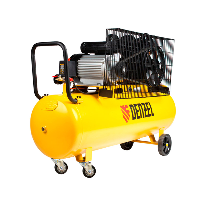 Поршневой компрессор BCV2300/100, масл. (220 В, 100 л), DENZEL