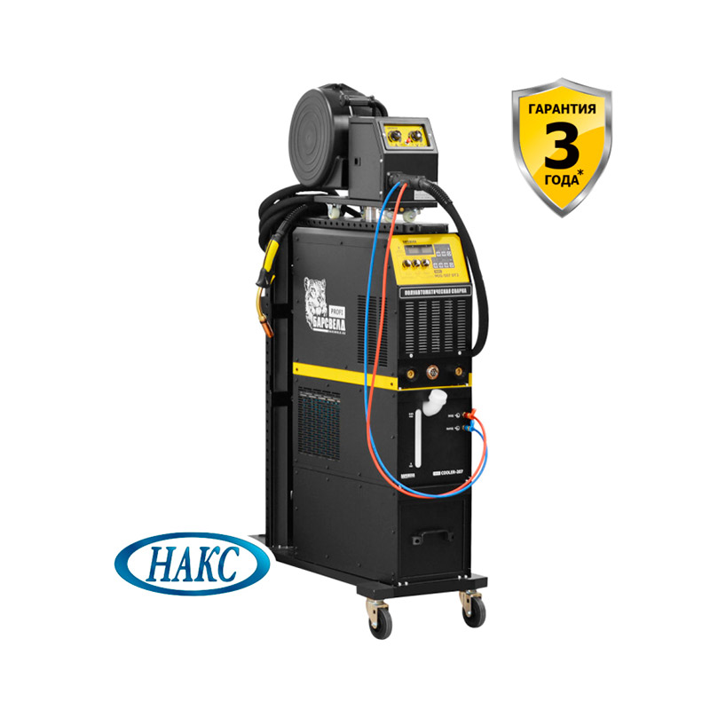 Сварочный полуавтомат БАРСВЕЛД Profi MIG-507 DT2 W (380 В, водян. охл.), НАКС