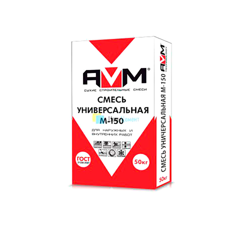 Сухая смесь М150 универсальная AVM, 40 кг