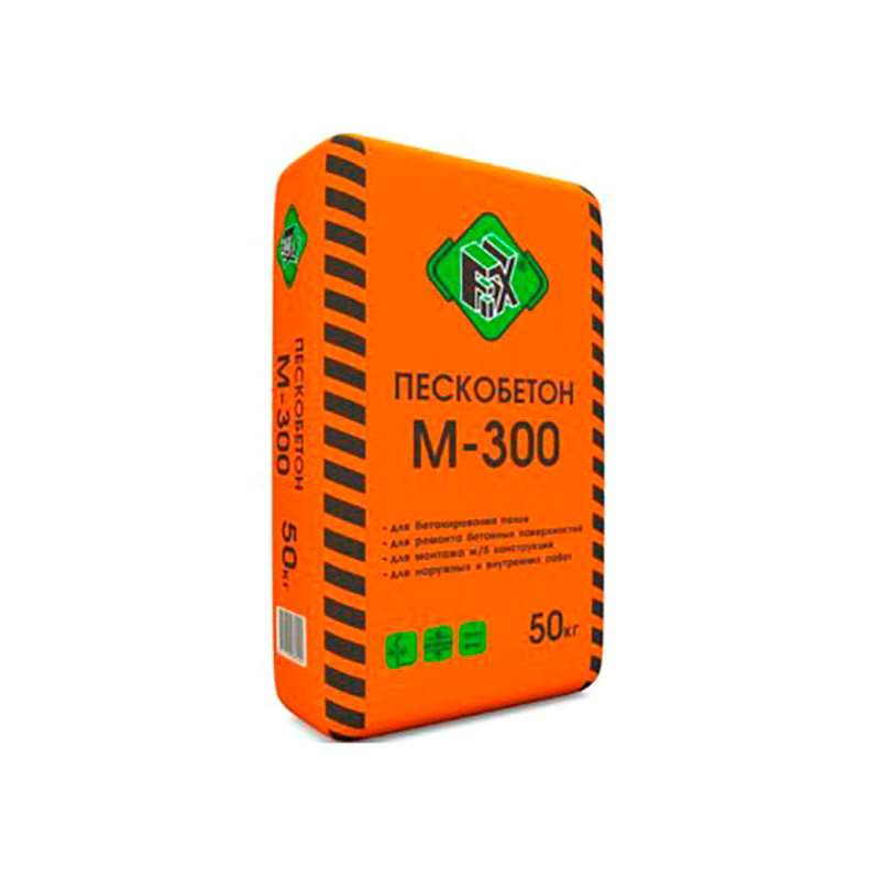 Пескобетон М300 FIX