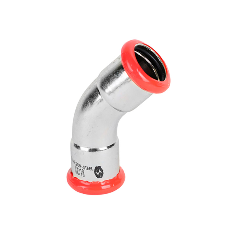 Колено 45° из оцинкованной стали 42 мм