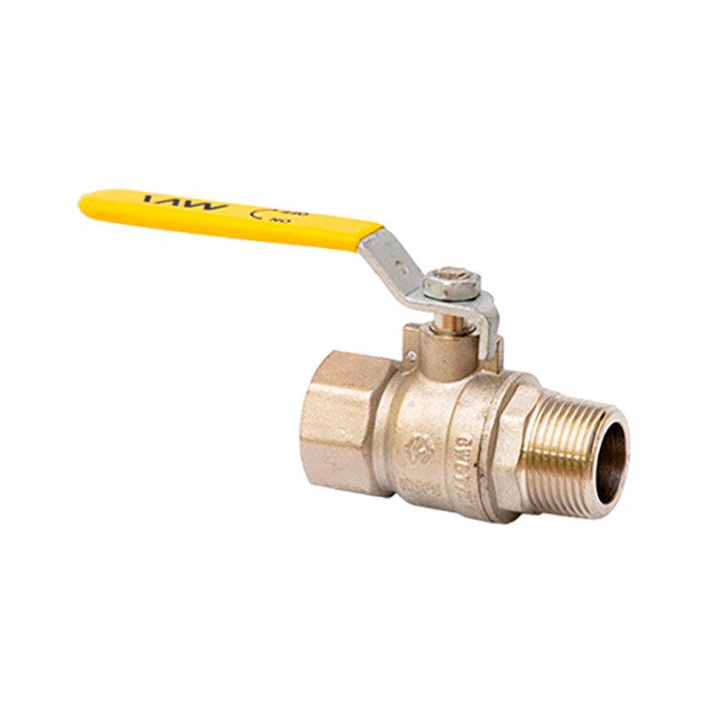 Кран шаровый газовый 1/2" MVI (вн.нар., рычаг, полнопроходной)