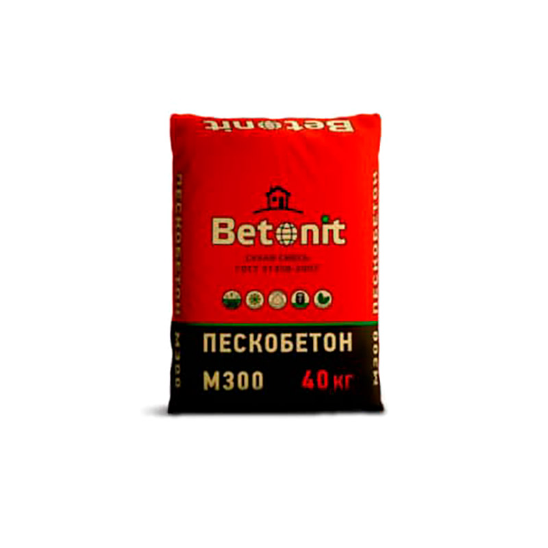 Сухая смесь м300 Пескобетон Betonit, 40 кг