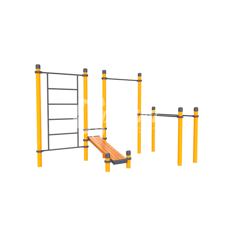 Воркаут «Комплекс брусья, турник, шведская стенка и наклонная скамья для пресса Культурист»
