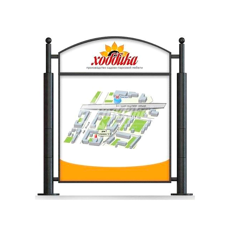 Указатель стальной низкий арт. 388