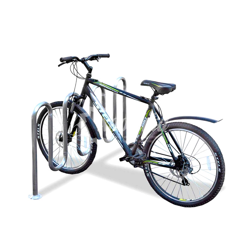 Велопарковка «Комби-77» из нержавеющей стали