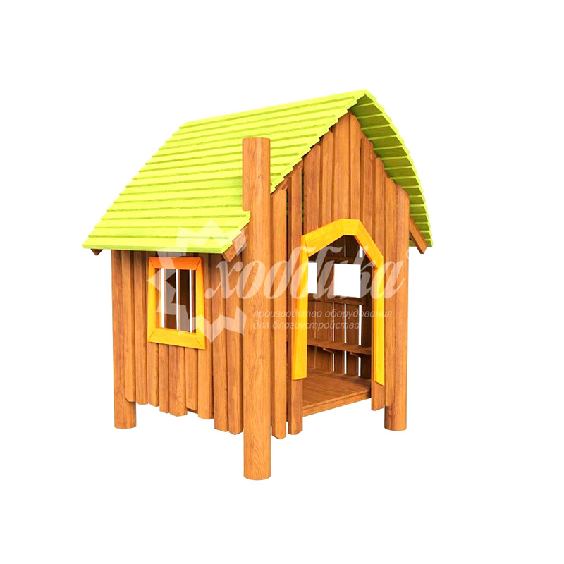 Игровой домик HARDWOOD «Лесоград»