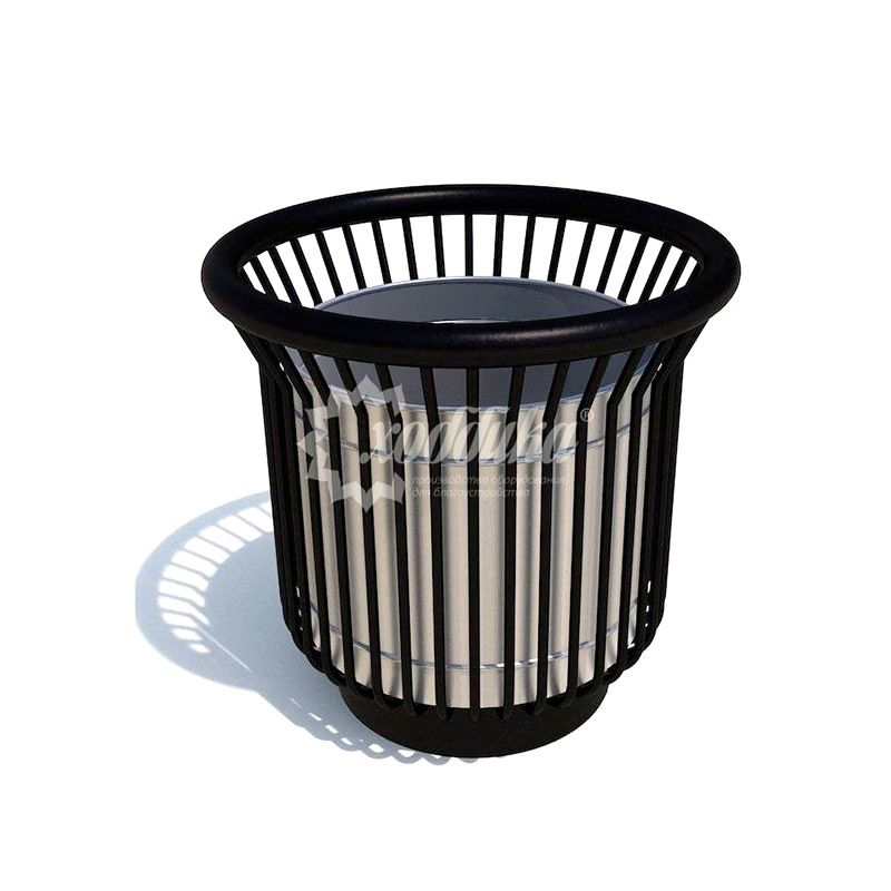 Цветочница стальная «Колокол»