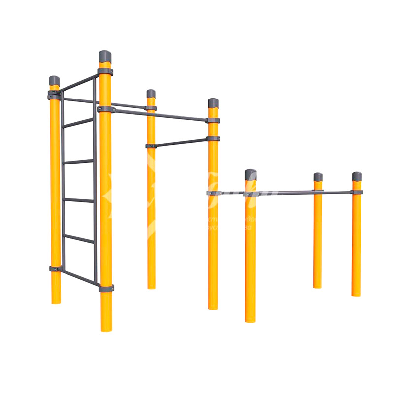 Воркаут «Комплекс 3 турника, шведская стенка, брусья Норд»