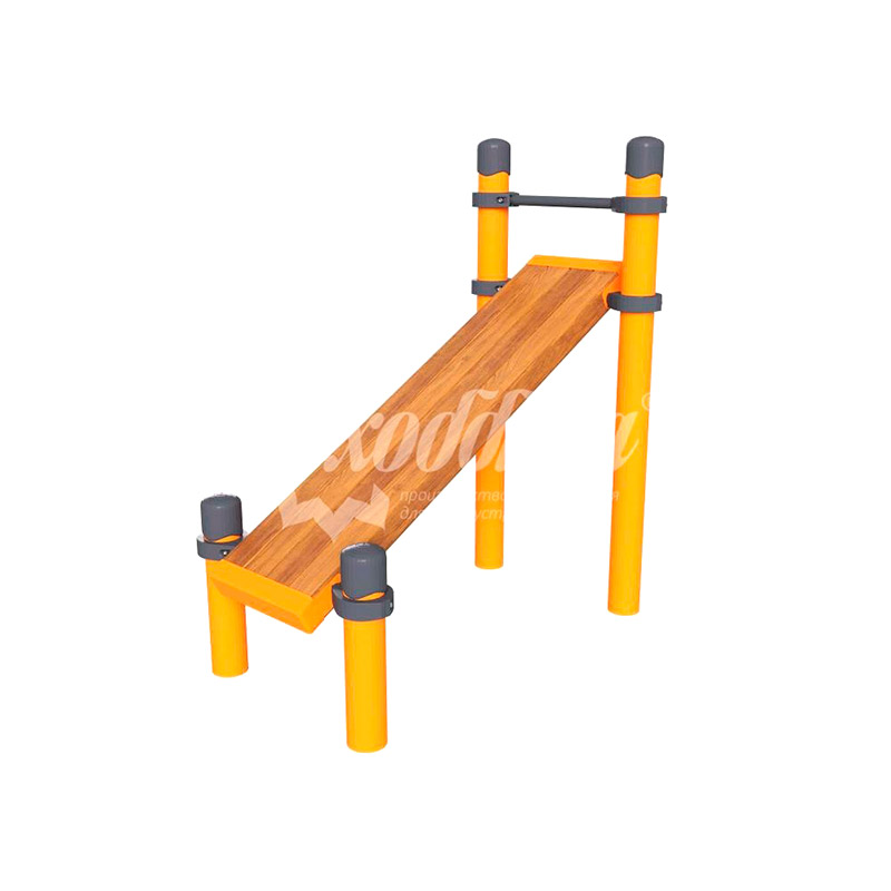 Воркаут «Скамья наклонная для пресса Лидер»