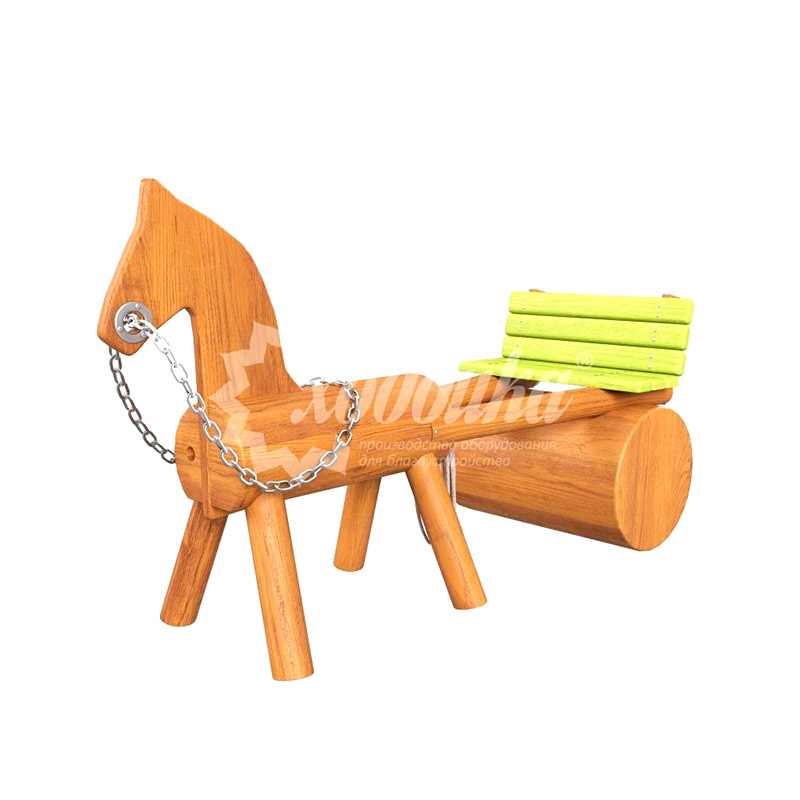 Игровой элемент ARTWOOD «Лошадка с повозкой»