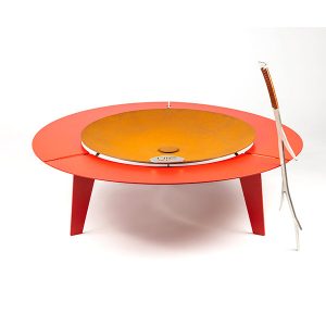 Костровая чаша UP!FLAME STEEL CUP 850 UNIQ red