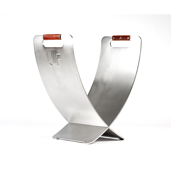 Дровница UP!FLAME Premium FIREWOOD HOLDER FS stainless