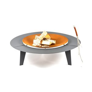 Костровая чаша UP!FLAME STEEL CUP 1000 UNIQ grey