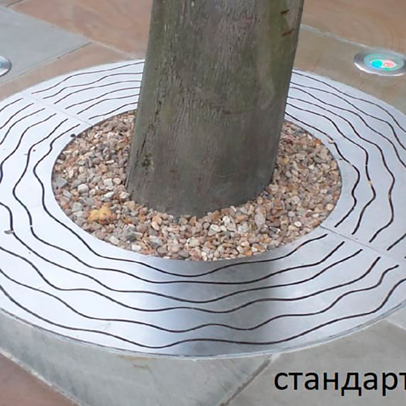 Приствольная решетка Танго круглая МФП