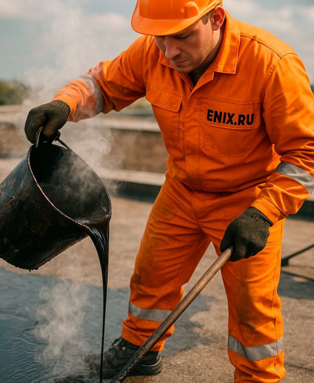 Гидроизоляция-кровли-мастикой