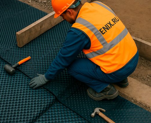 Укладка-профилированной-мембраны