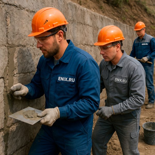 Ремонт подпорной стенки