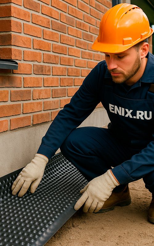 Устройство-отмостки