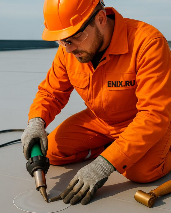 Заплатка на мембранную кровлю Заплатка на мембранную кровлю