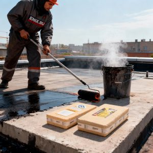 Наливные и мастичные кровли