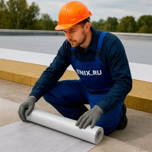 Пароизоляционные пленки для плоской кровли